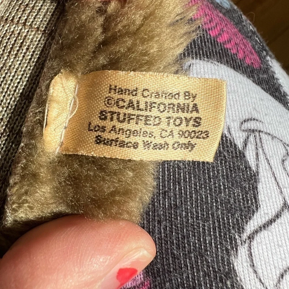 Vintage california stuffed‎ toys donkey puppet